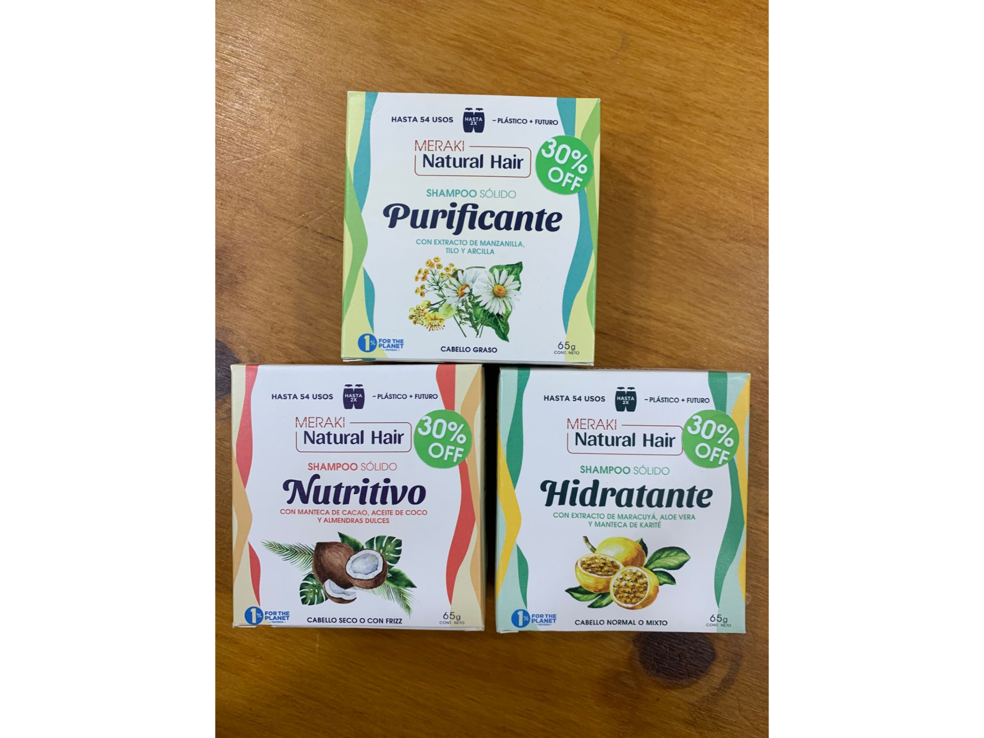 Shampoo Solido MERAKI