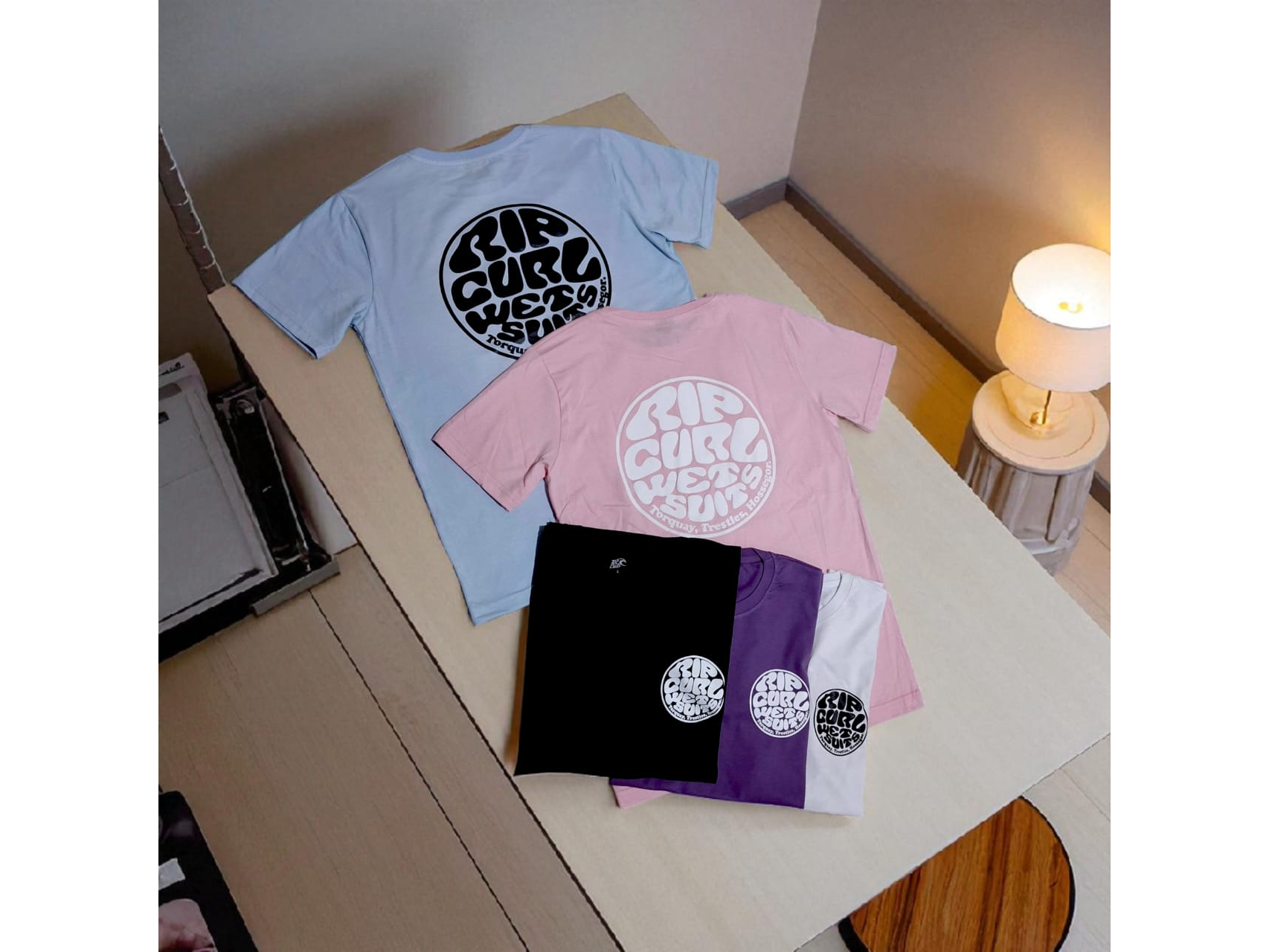 Remera ripcurl clasica