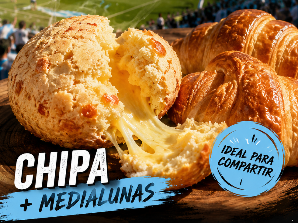 3 KG de chipa + 1 Docena de medialunas de REGALO
