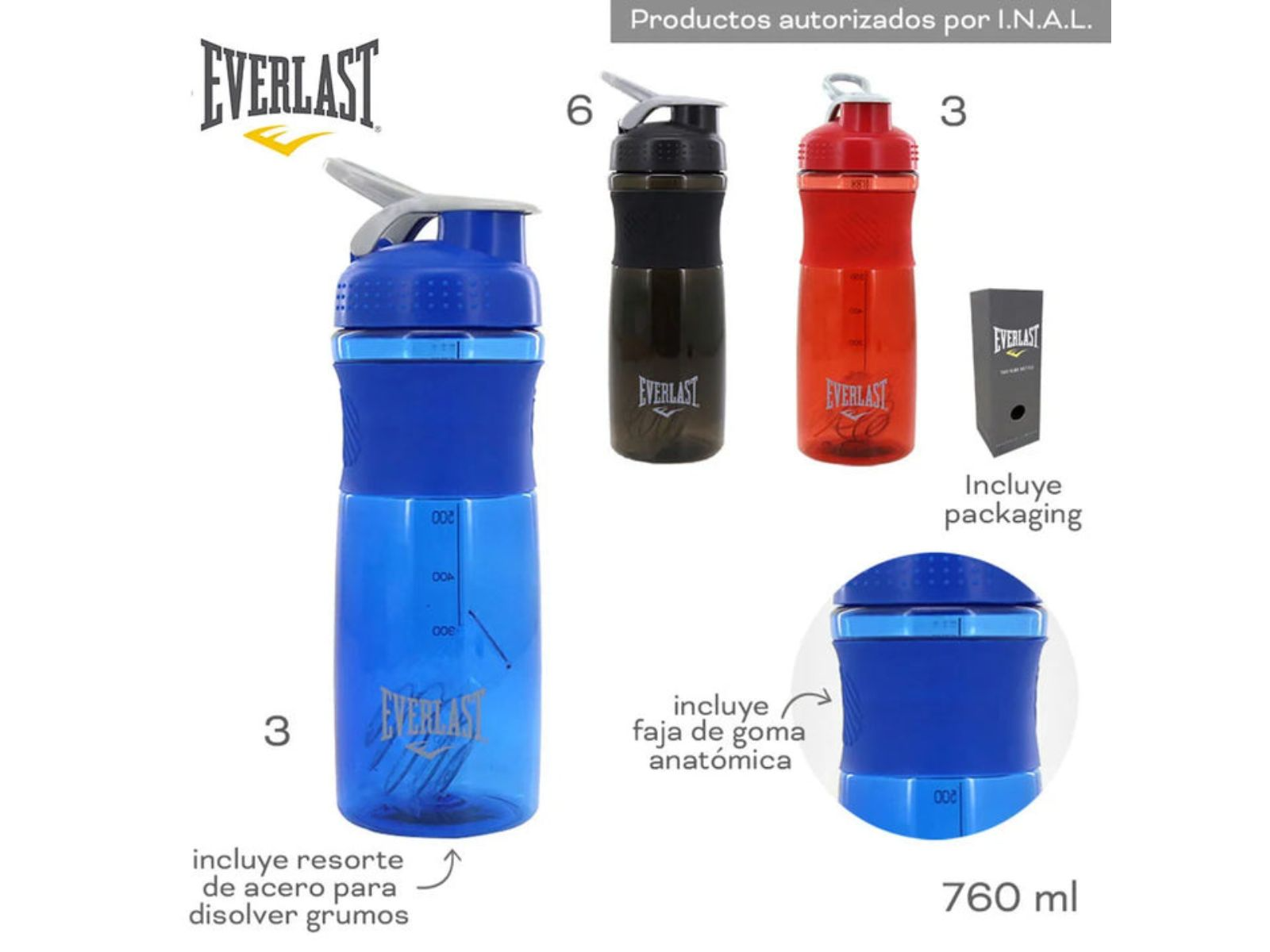 Shaker Everlast 11431 760 ml