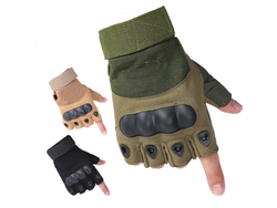 GUANTES TACTICOS 17876 - MEDIO DEDO