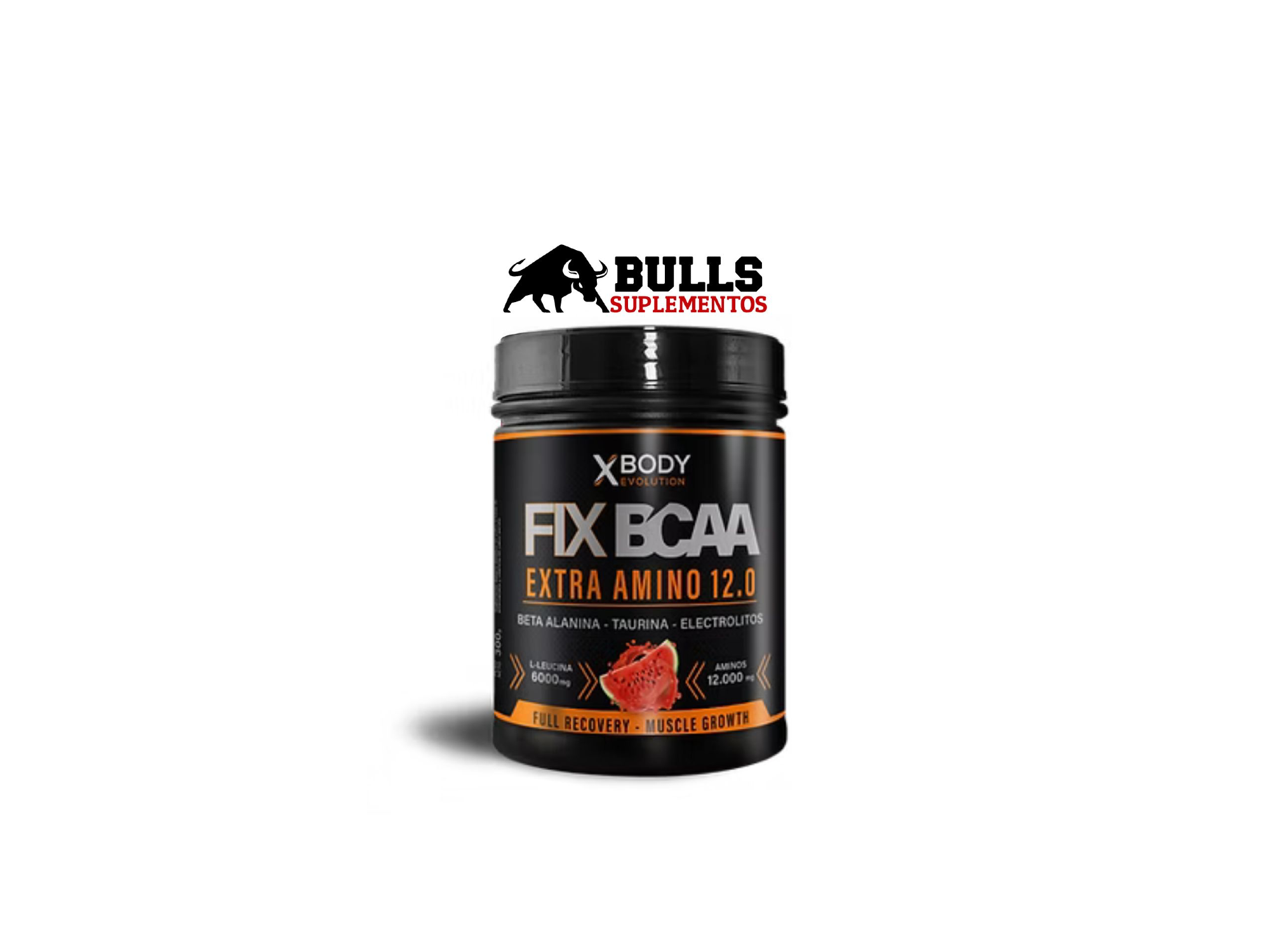 Fix Bcaa Xbody 300g de Bulls Suplmentos