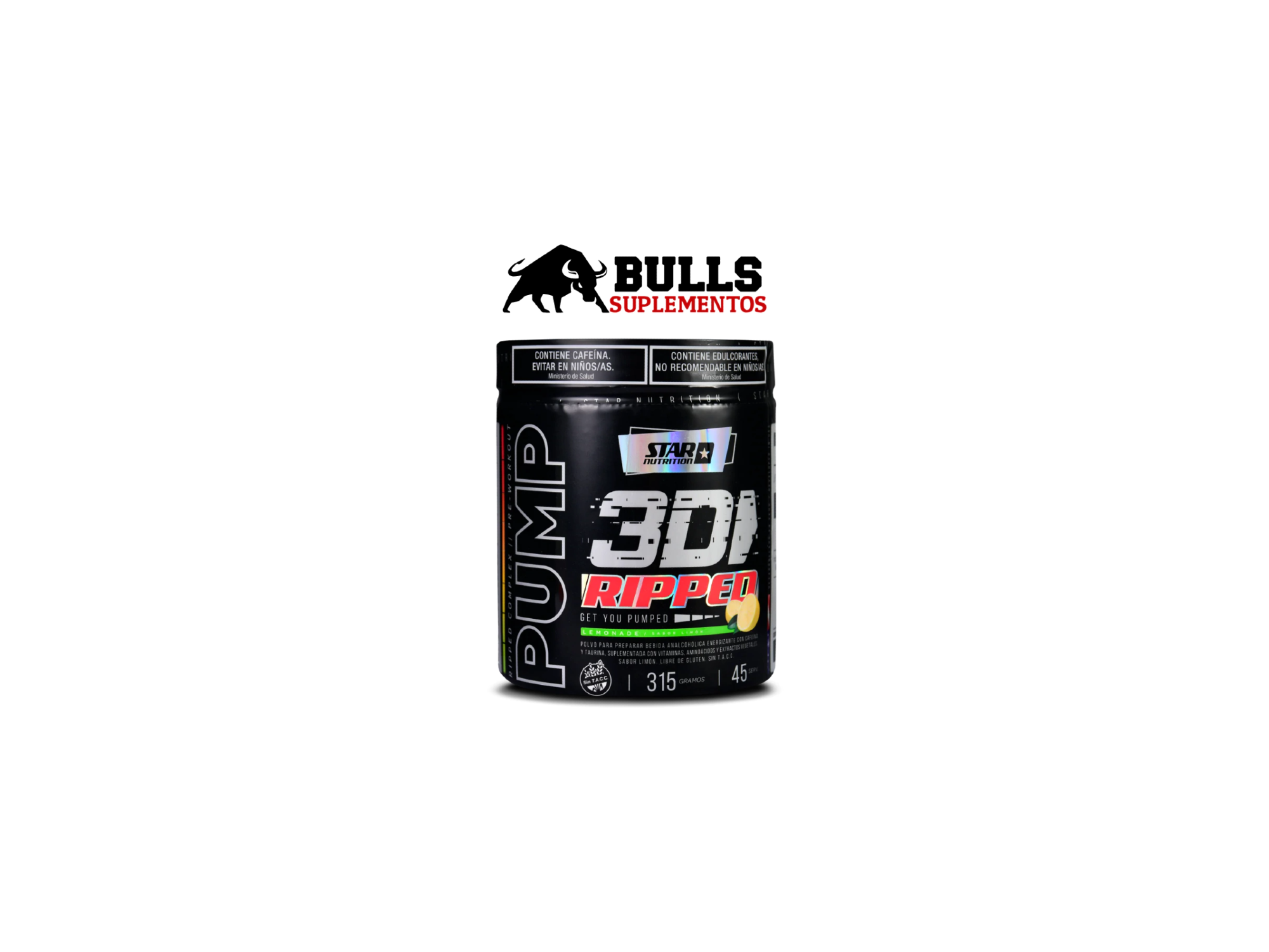 Pump 3D Ripped 315 Gr Star Nutrition