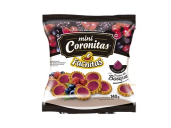 CORONITAS DE FRUTOS DEL BOSQUE  140GRS