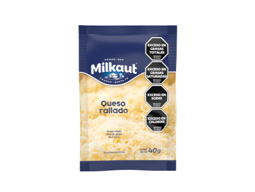 QUESO RALLADO VIDALAC 40 GRS