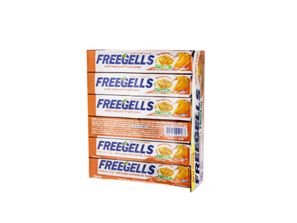CARAMELOS FREEGELLS MANDARINA 12 UN