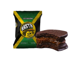 ALFAJOR RASTA NEGRO  70 GRS