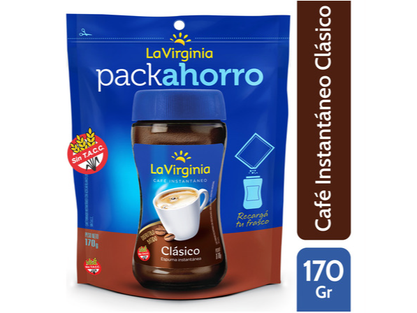 CAFE VIRGINIA DOYPACK CLASICO  170 G
