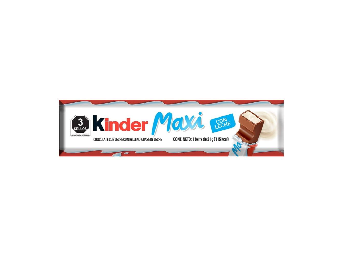 BARRA KINDER MAXI X 5 UN