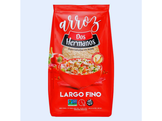 ARROZ DOS HERMANOS LARGO FINO  500G