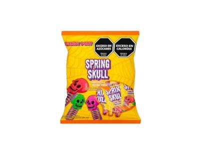 CHUPETIN RESORTE SPRING SKULL 20 UN