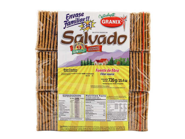 GALLETAS SALVADO TRIPACK GRANIX  720GRS
