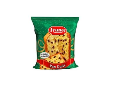 PAN DULCE FRANCE CON CHIPS 400 GRS