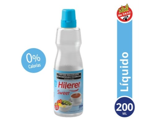 EDULCORANTE HILERET SWEET LIQUIDO  200ML
