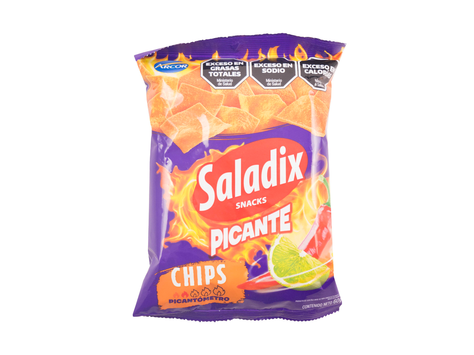 SALADIX CHIPS PICANTE 60 GRS