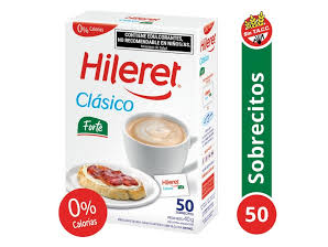 EDULCORANTE HILERET CLASICO SOBRES  50UN