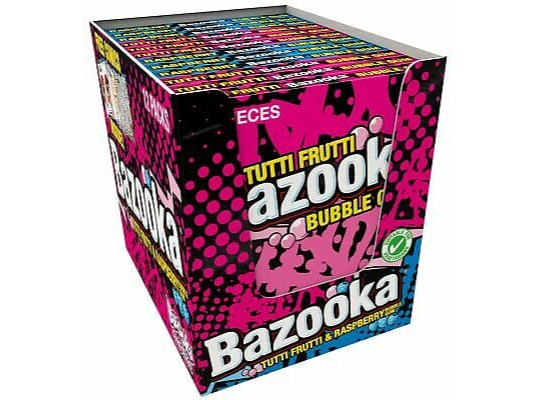 CHICLES BAZOOKA TUTTI FRUTTI  120 U.