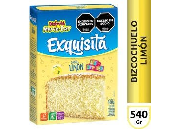 PREMEZCLA BIZCOCHUELO CAÑUELAS LIMON  540GRS