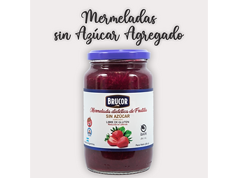 MERMELADA FRUTOS ROJOS SIN AZUCAR BRUCOR  380 G