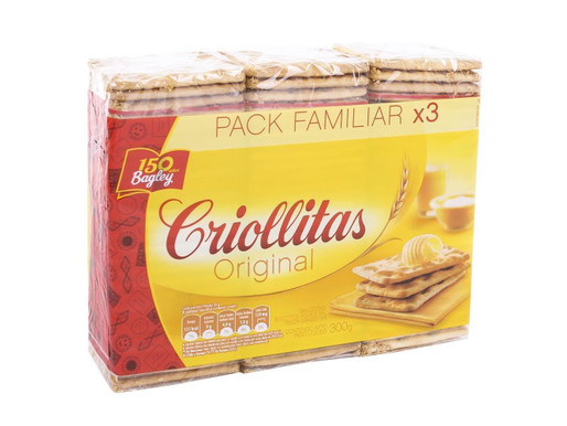 GALLETAS CRIOLLITAS  300 GRS