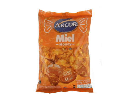 CARAMELO MIEL ARCOR  675 GRS