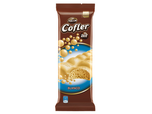 CHOCOLATE COFLER AIR BLANCO 27 GRS