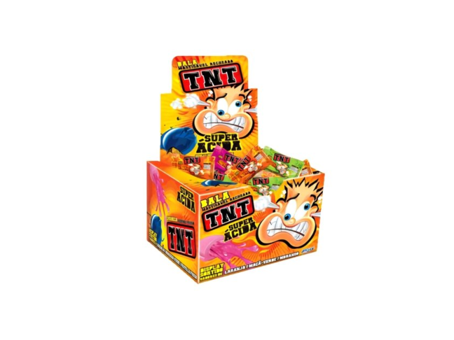 CARAMELOS TNT SUPER ACIDOS SURTIDOS X 60 UN