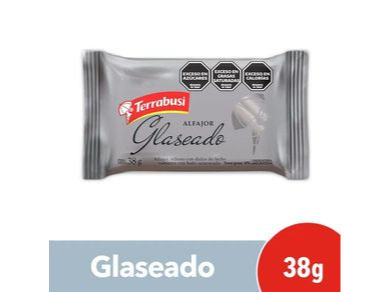 ALFAJOR TERRABUSI GLASEADO SIMPLE 38 GRS