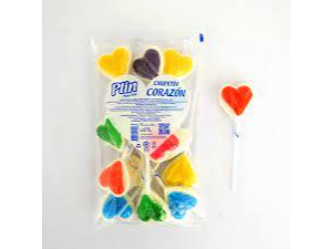 CHUPETIN PLIN CORAZON 3D 15 UN