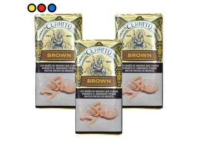 TABACO CERRITO BROWN 40 GRS