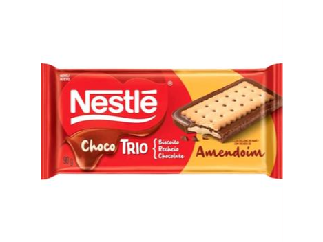 CHOCOLATE NESTLE TRIO CHOCOLATE 90 GRS