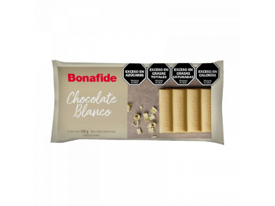 CHOCOLATE TAZA BLANCO BONAFIDE  100 G