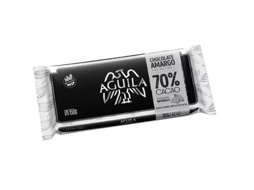 CHOCOLATE AMARGO AGUILA 70 % 150 G