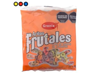 CEREALES ARITOS FRUTALES GRANIX  130GRS