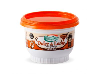 DULCE DE LECHE MANFREY 250GRS