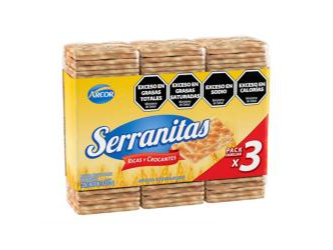 GALLETAS SERRANITAS TRIPACK 315 GRS
