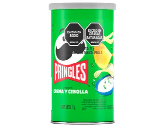 PAPAS PRINGLES CREMA Y CEBOLLA 37 GR