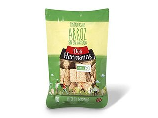 TOSTADAS DE ARROZ DOS HERMANOS SIN SAL  100GRS