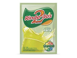 JUGOS RINDE 2 PERA  15 GRS