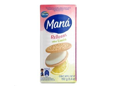 MANA RELLENA LIMON  152 GRS