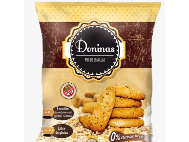 GALLETAS DONINAS SIN AZUCAR NARANJA 200 GRS
