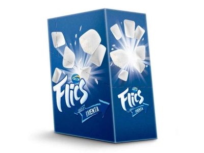 CHICLES ARCOR FLICS MENTA  (12)