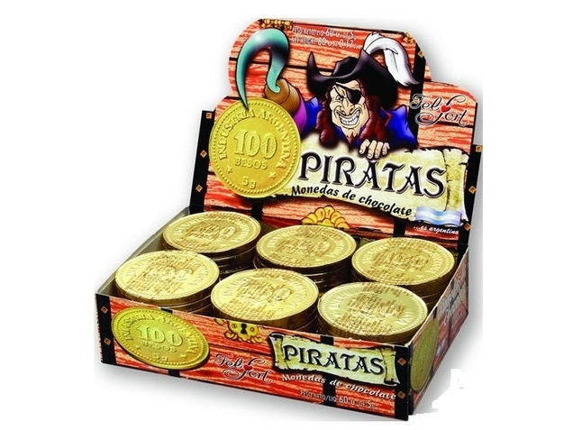 MONEDITAS PIRATA FELFORT 60 U.