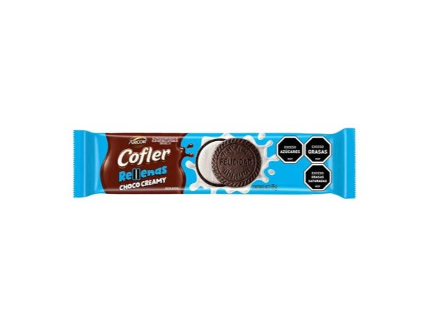 GALLETA COFLER RELLENA CHOCO CREMY  85 GRS