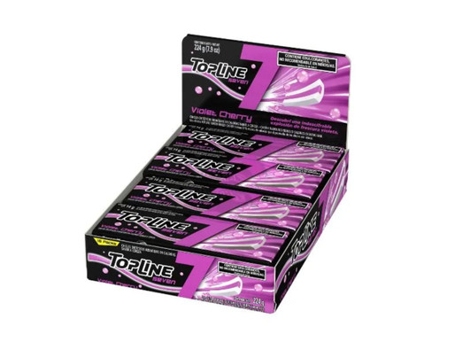 CHICLE TOPLINE 7 CHERRY  16 U