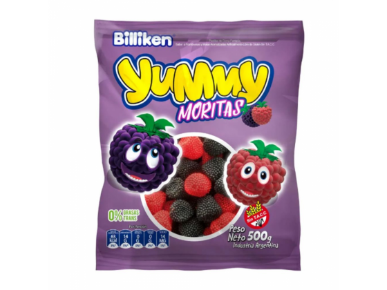 GOMITAS MORITAS YUMMY  500 G