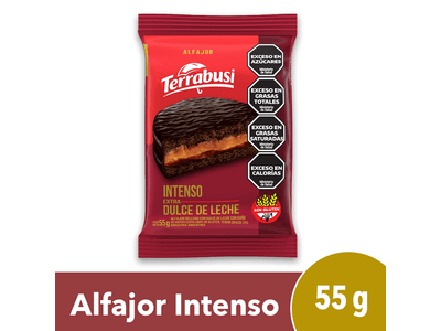 ALFAJOR TERRABUSI INTENSO SIN TACC