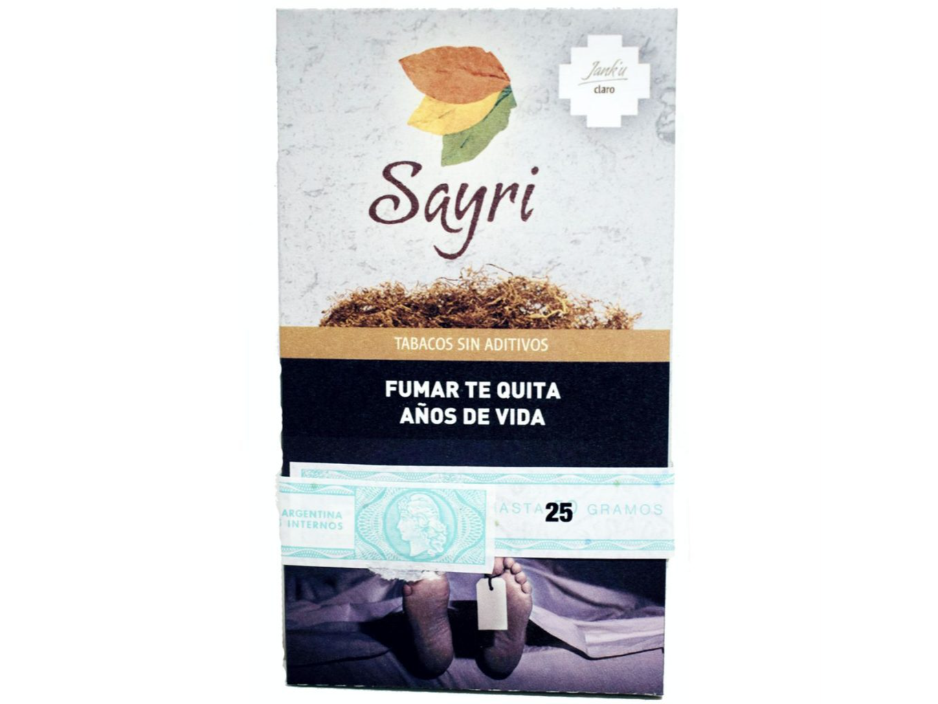 TABACO SAYRI CLARO 30GRS