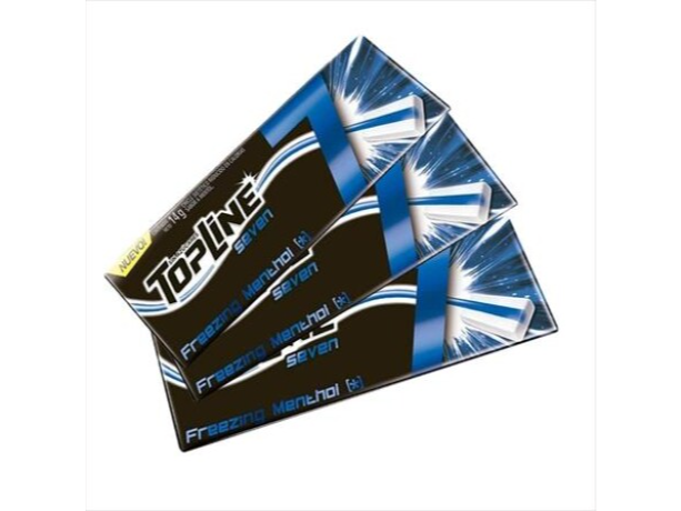 CHICLE TOPLINE 7 MENTHOL  16  U