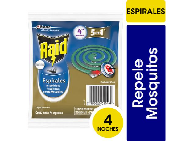 ESPIRALES RAID X 4 UN